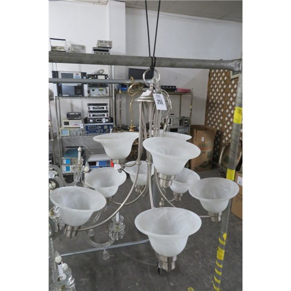 S/S 9 Light Chandelier