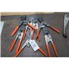 Image 1 : 7-Molex Orange Handle Crimp Tools - 7 X $