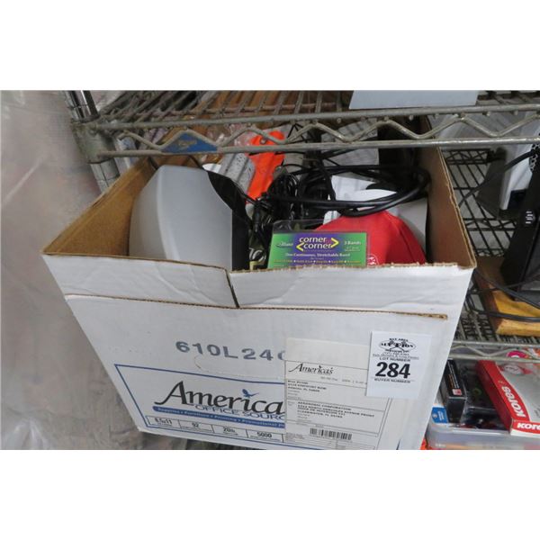 Box of Office Supplies