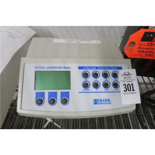 Hanna # H13222 2 Channel Calibration Check Unit