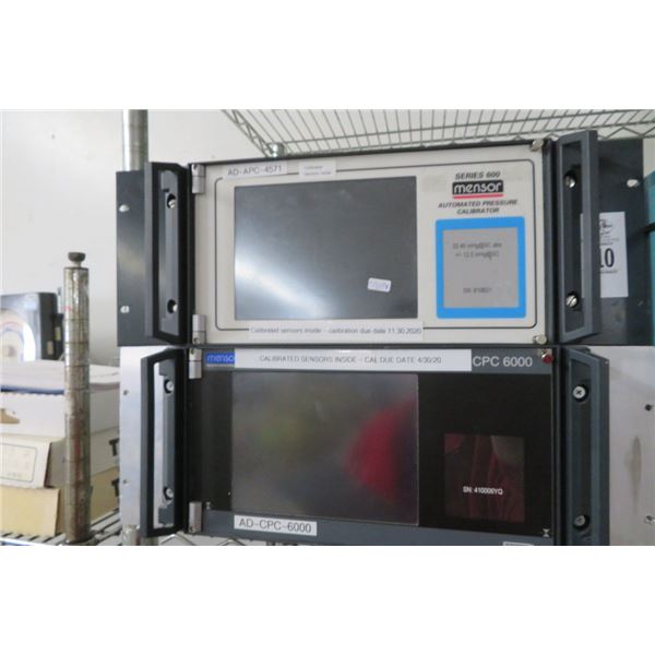 Mensor Automated Pressure Calibrator # 600 & 6000