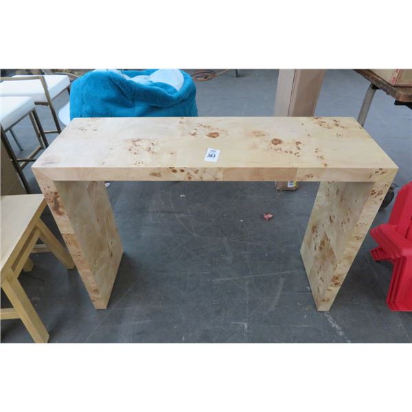 Wood Hall Table