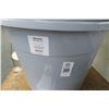 Image 2 : 6-Grey Rope Handle Tubs - 6 X $