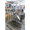 Image 1 : Lot of Brown & Chrome Garment Stands