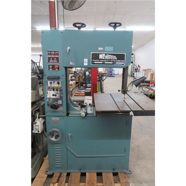 MSC # 991466 Industrial Band Saw S # 970001