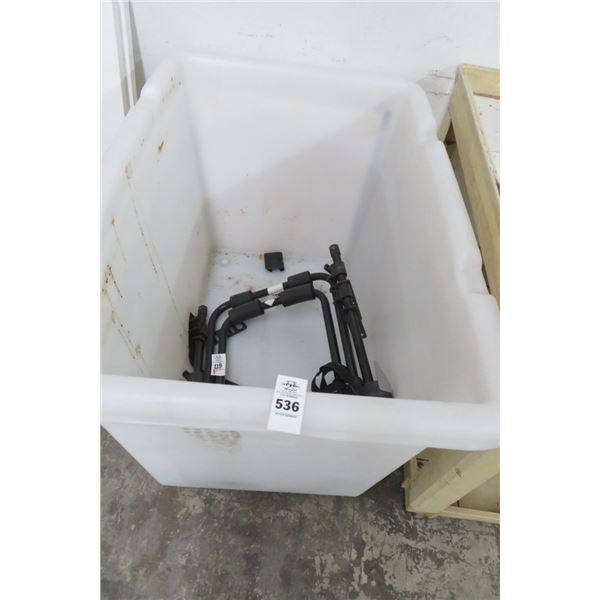 White Portable Transport Tub