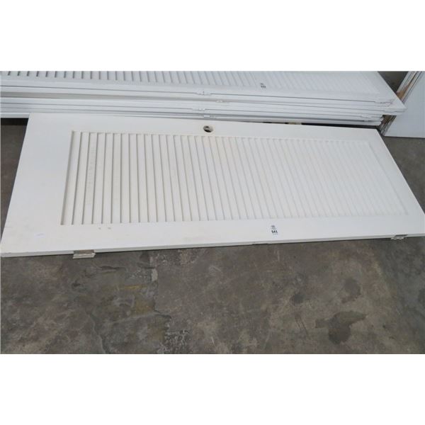 80" x 30" Louver Door