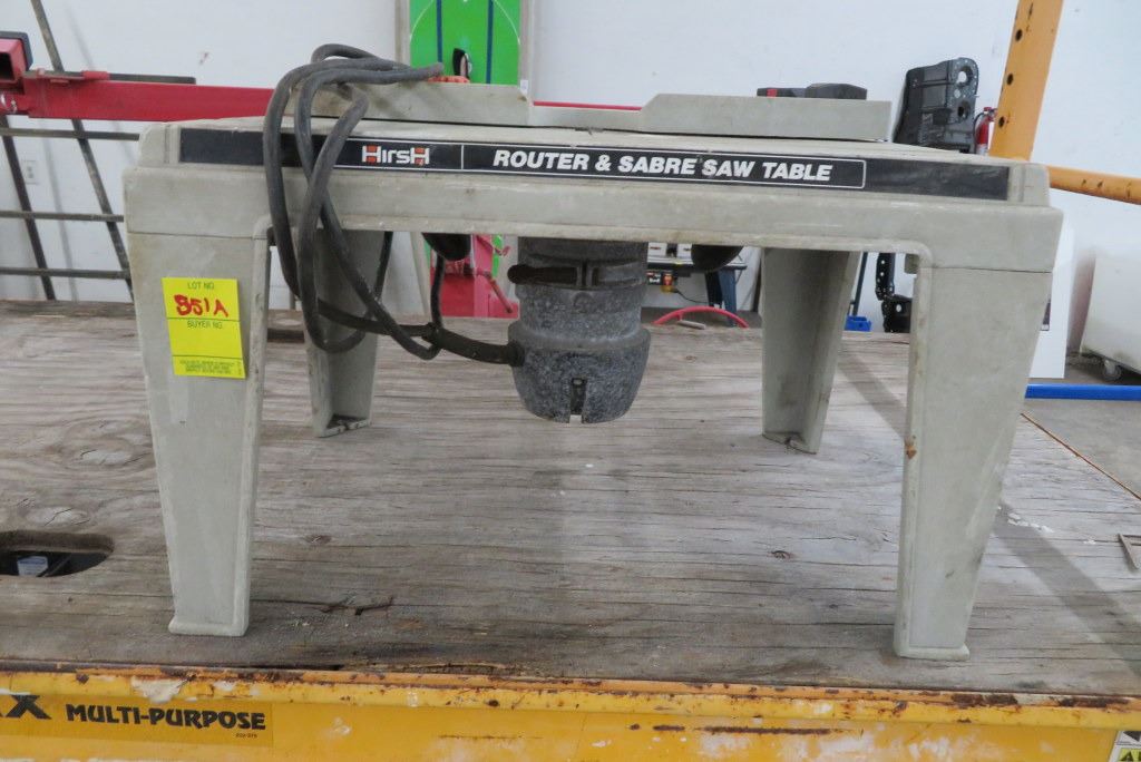 Hirsh Router & Saber Saw Table