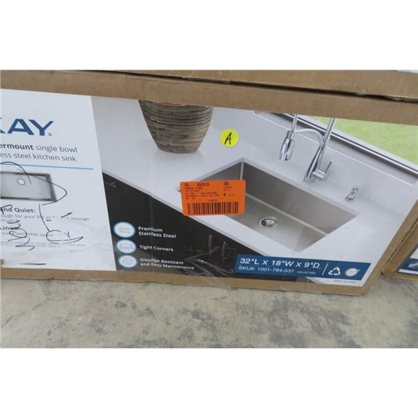 Elkay Crosstown Undermount S/S Kitchen Sink