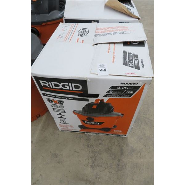 Ridgid 9 Gal. Wet/Dry Vac