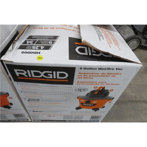 Ridgid 9 Gal. Wet/Dry Vac