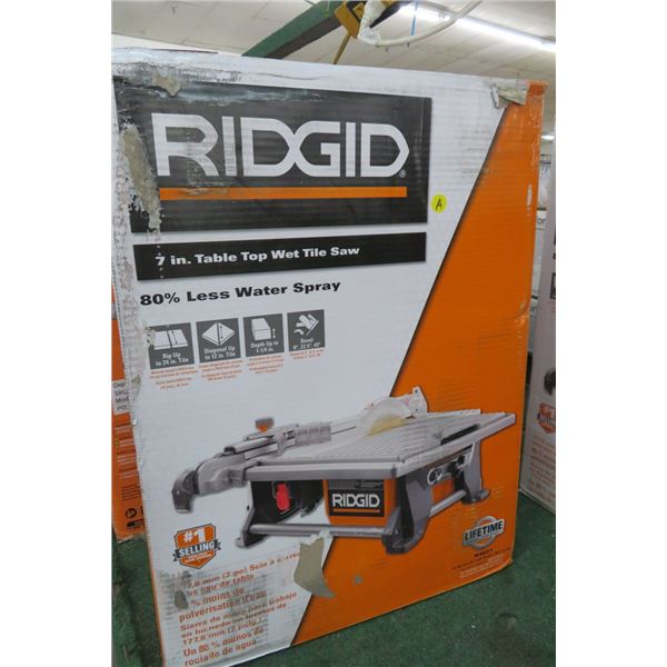 Ridgid 7" Table Wet Saw