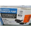 Image 1 : 8-Everbilt 1/10 HP Transfer Pump - 8 X $