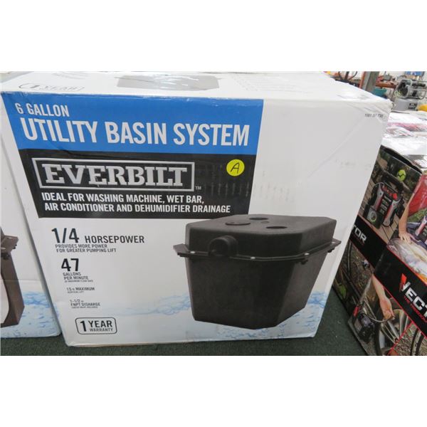 Everbilt 1/4 HP Utility Basin System