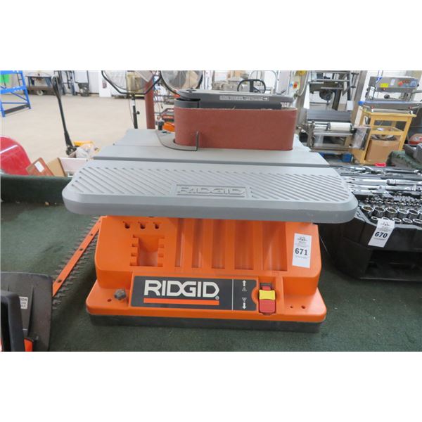 Ridgid Horizontal Belt Sander