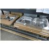 Image 1 : 7-Glacier Bay Double or Single Basin Kitchen Sink - 7 X $