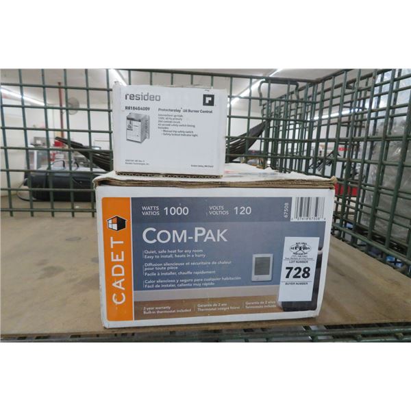 Cane Pak Wall Heater, Oil Burner Control