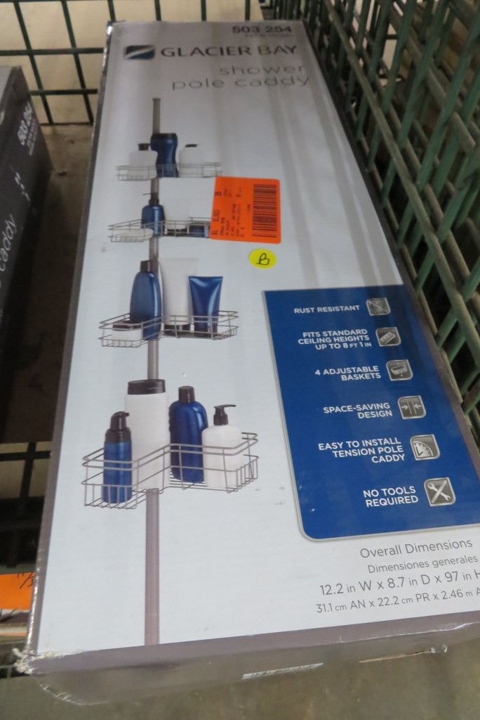 Glacier Bay Shower Pole Caddy