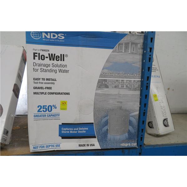 NDS Flo-Wall Lawn Drainage System