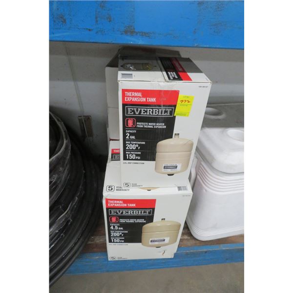 4-Everbilt Thermal Expansion Tanks - 4 X $