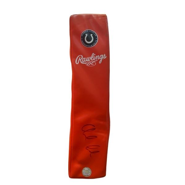 Andrew Luck Signed End Zone Pylon  (PSA)