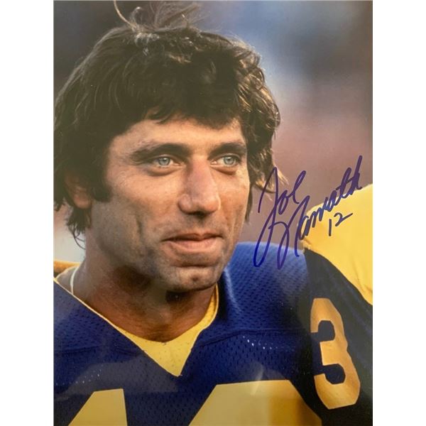 Joe Namath, Signed LA Rams  Photograph