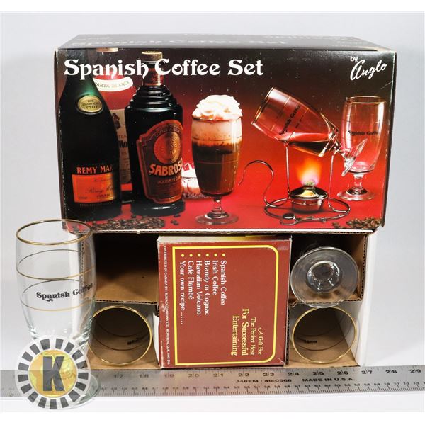 SPANISH COFFEE SET BY ANGLO