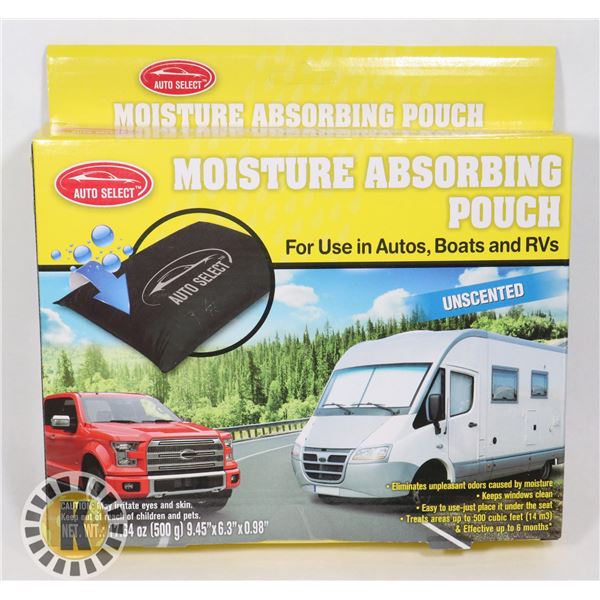 NEW AUTOMOTIVE MOISTURE ABSORBING POUCH