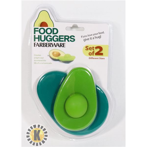 NEW FARBERWARE FOOD HUGGERS AVOCADO FOOD SAVER