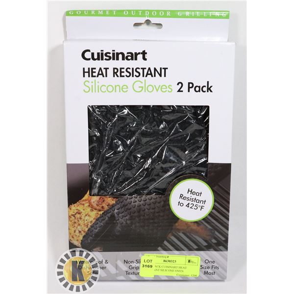 NEW 2PACK CUISINART HEAT RESISTANT SILICONE OVEN