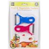 Image 1 : NEW 3 PACK FRUIT/VEGETABLE PEELERS