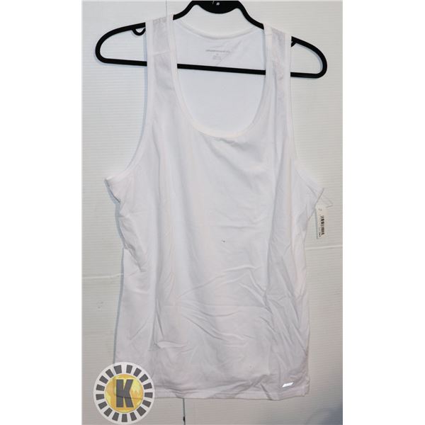 MENS WHITE A-SHIRT SIZE M