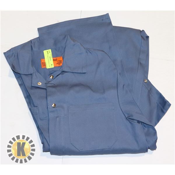 BLUE ONE-PIECE COVERALLS - SIZE 40