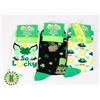 Image 1 : 3 NEW PAIRS ST. PATRICK'S DAY CREW SOCKS