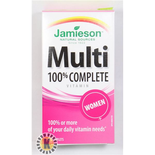 JAMIESON 100% WOMEN'S MULTIVITAMIN- 90 CAPLETS