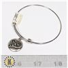 Image 1 : SILVER TONE LOVE BRACELET