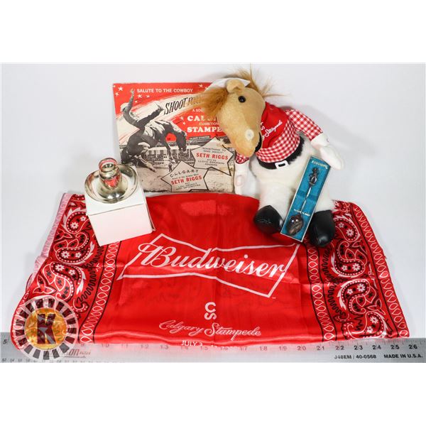 LOT OF CALGARY STAMPEDE COLLECTOR ITEMS