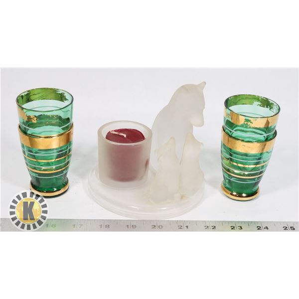 FLAT OF CANDLE ACCESSORIES
