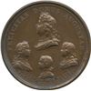 Image 2 : Lr. 300e — France Louis XIV Dynastic Medal. 1686. Copper.