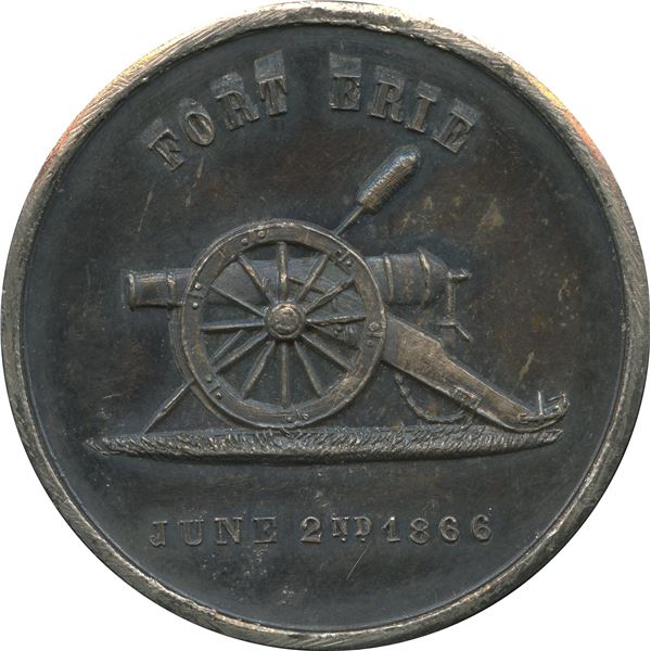 Lr. 705 — Fort Erie. 1866. Silver.