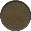 Image 2 : Lr. 730 — Powell and Murray Fiftieth Anniversary Marriage Medal. 1825. Copper.