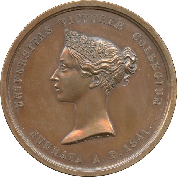 Lr. 749 — Victoria College. 1841. Bronze.