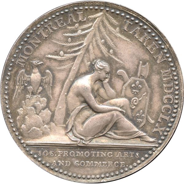 Lr. 860 — Montreal Taken. 1760. Silver.