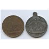 Image 1 : Lr. 1150 /1145 — Montreal Winter Carnival. 1884. Copper and White Metal.