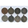 Image 1 : Lr. 1154 (with unlisted varieties) — Montreal Winter Carnival. 1885. Copper and White Metal.
