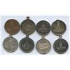 Image 2 : Lr. 1154 (with unlisted varieties) — Montreal Winter Carnival. 1885. Copper and White Metal.