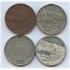 Image 2 : Lr. 1155, 1156, Lr. 1160 — Hamilton Winter/Summer Carnival. 1887 and 1889. Copper and White Metal.