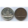 Image 1 : Lr. 1157 — Montreal Winter Carnival. 1887. Copper and White Metal.
