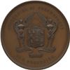 Image 1 : Lr. 1575 — Centennial of Freemasonry - New Brunswick. 1884. Copper.