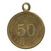 Image 2 : Lr. 1642a — Oblates of Mary Immaculate 50th Anniversary. 1891. Gilt Copper or White Metal.